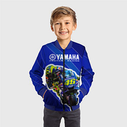 Бомбер детский Valentino Rossi, цвет: 3D-синий — фото 2