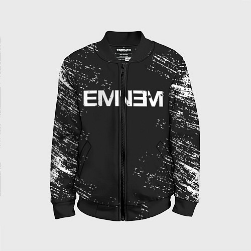 Детский бомбер EMINEM / 3D-Черный – фото 1