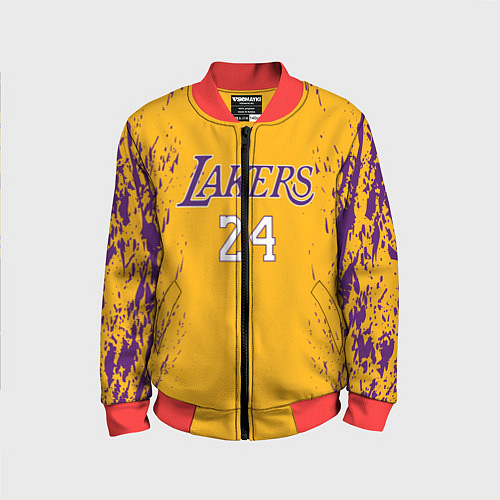 Детский бомбер Kobe Bryant / 3D-Красный – фото 1