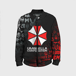 Бомбер детский RESIDENT EVIL UMBRELLA CORP, цвет: 3D-черный