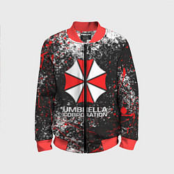Бомбер детский UMBRELLA CORP, цвет: 3D-красный