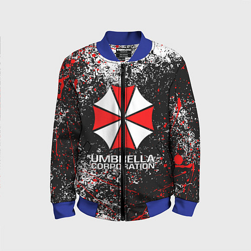 Детский бомбер UMBRELLA CORP / 3D-Синий – фото 1