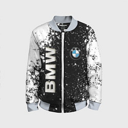 Бомбер детский BMW, цвет: 3D-серый
