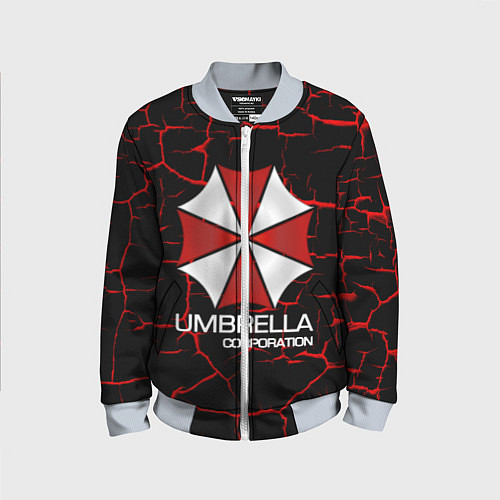 Детский бомбер UMBRELLA CORP / 3D-Серый – фото 1