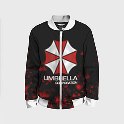 Бомбер детский UMBRELLA CORP, цвет: 3D-белый