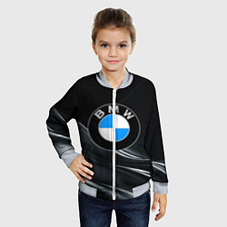 Бомбер детский BMW, цвет: 3D-серый — фото 2