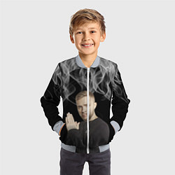 Бомбер детский Егор Крид, цвет: 3D-серый — фото 2