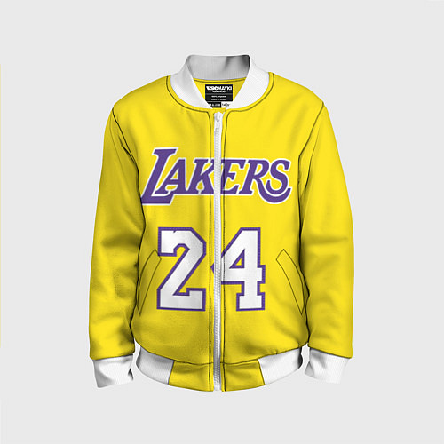 Детский бомбер Kobe Bryant 24 / 3D-Белый – фото 1