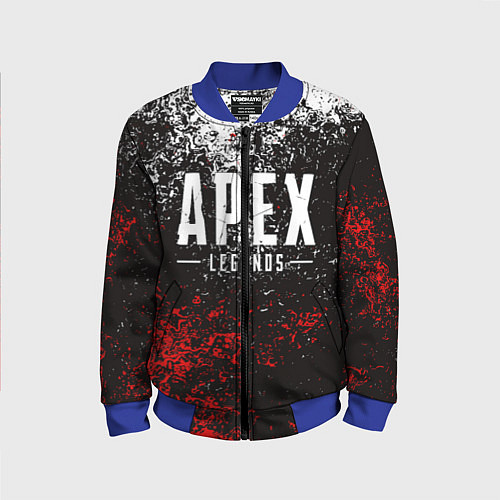 Детский бомбер APEX LEGENDS / 3D-Синий – фото 1