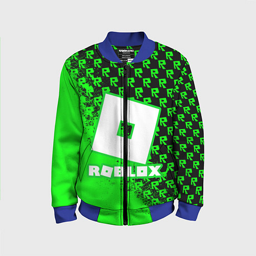 Детский бомбер Roblox / 3D-Синий – фото 1
