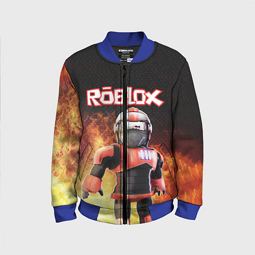 Детский бомбер ROBLOX / 3D-Синий – фото 1