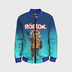 Бомбер детский ROBLOX, цвет: 3D-синий