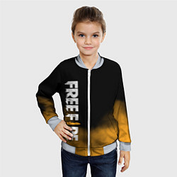 Бомбер детский Free fire, цвет: 3D-серый — фото 2