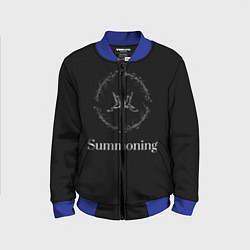 Бомбер детский Summoning, цвет: 3D-синий