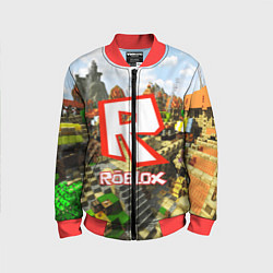 Бомбер детский ROBLOX, цвет: 3D-красный