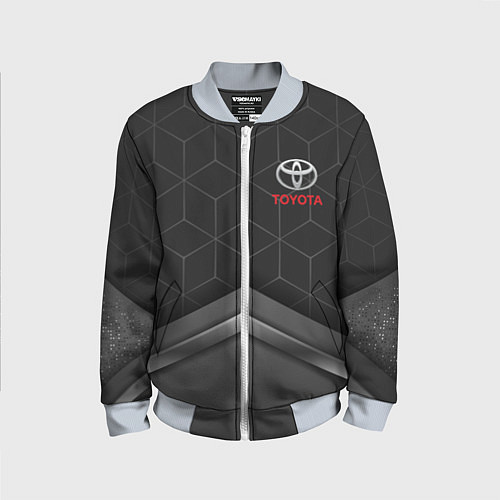 Детский бомбер TOYOTA / 3D-Серый – фото 1
