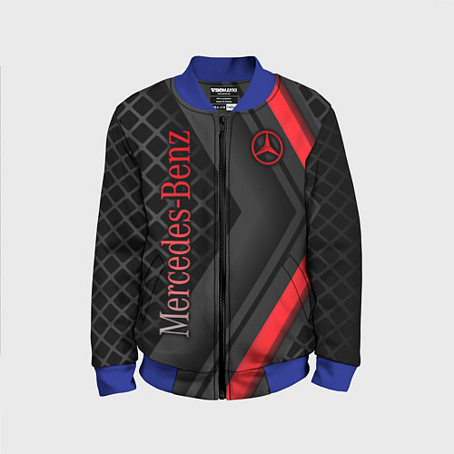 Детский бомбер Mercedes-Benz / 3D-Синий – фото 1