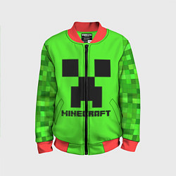 Бомбер детский MINECRAFT, цвет: 3D-красный