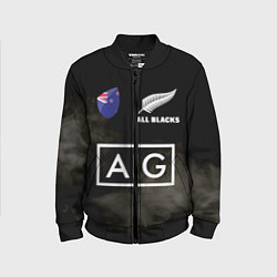 Детский бомбер ALL BLACKS