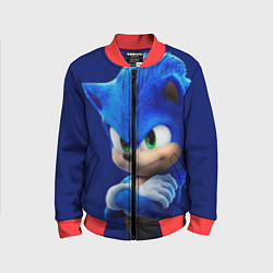 Бомбер детский SONIC, цвет: 3D-красный