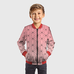 Бомбер детский NEZUKO KAMADO, цвет: 3D-красный — фото 2