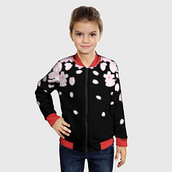 Бомбер детский САКУРА, цвет: 3D-красный — фото 2
