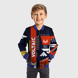 Бомбер детский Кровавый спорт, цвет: 3D-синий — фото 2
