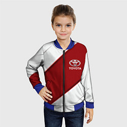 Бомбер детский TOYOTA, цвет: 3D-синий — фото 2