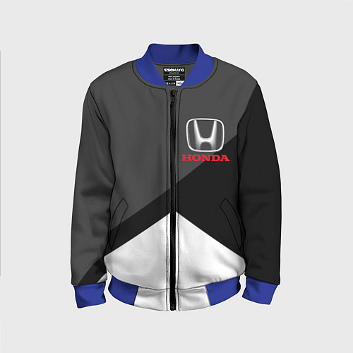 Детский бомбер HONDA / 3D-Синий – фото 1