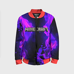 Бомбер детский MINECRAFT, цвет: 3D-красный