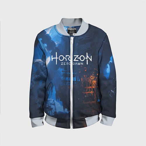 Детский бомбер HORIZON ZERO DAWN / 3D-Серый – фото 1