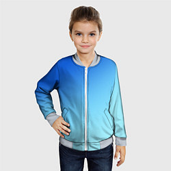 Бомбер детский Blue, цвет: 3D-серый — фото 2