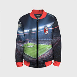 Бомбер детский FC MILAN, цвет: 3D-красный