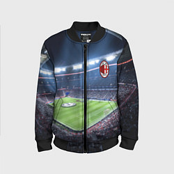 Бомбер детский FC MILAN, цвет: 3D-черный