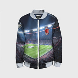 Бомбер детский FC MILAN, цвет: 3D-серый