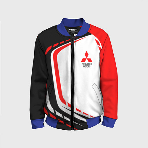 Детский бомбер Mitsubishi EVO Uniform / 3D-Синий – фото 1