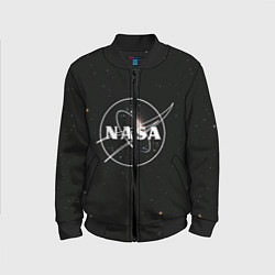 Бомбер детский NASA l НАСА S, цвет: 3D-черный