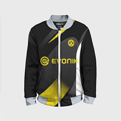 Бомбер детский BORUSSIA DORTMUND, цвет: 3D-серый