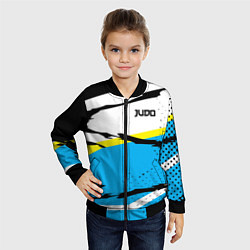 Бомбер детский Judo, цвет: 3D-черный — фото 2