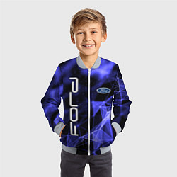 Бомбер детский FORD, цвет: 3D-серый — фото 2