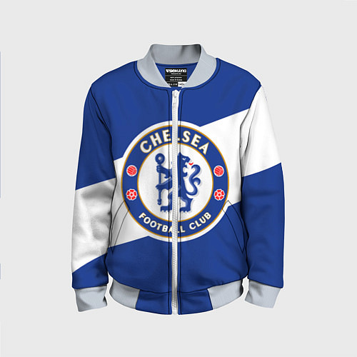 Детский бомбер Chelsea SPORT / 3D-Серый – фото 1
