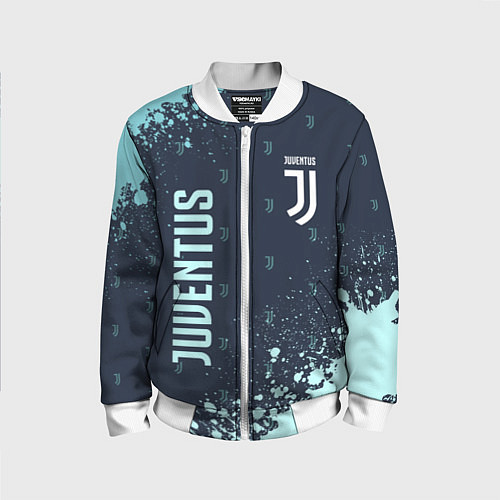 Детский бомбер JUVENTUS ЮВЕНТУС / 3D-Белый – фото 1