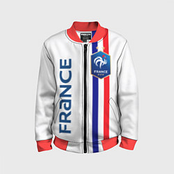 Бомбер детский СБОРНАЯ ФРАНЦИЯ, цвет: 3D-красный