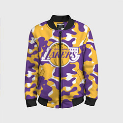 Детский бомбер LA LAKERS ЛЕЙКЕРС
