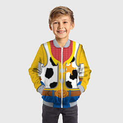 Бомбер детский Шериф Вуди, цвет: 3D-серый — фото 2