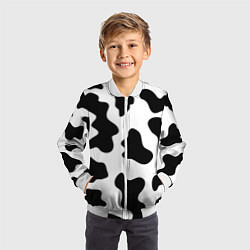 Бомбер детский Му-му, цвет: 3D-белый — фото 2