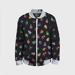 Бомбер детский Among Us, цвет: 3D-серый