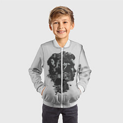 Бомбер детский Inception, цвет: 3D-белый — фото 2