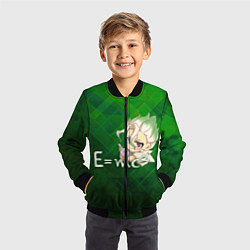 Бомбер детский Доктор Стоун, цвет: 3D-черный — фото 2