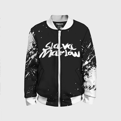 Детский бомбер Slava marlow / 3D-Белый – фото 1